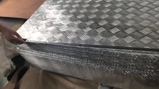 주문을 받아서 만들어진 알루미늄 판 5051 알루미늄 합금 판 돋을새김된 알루미늄 판